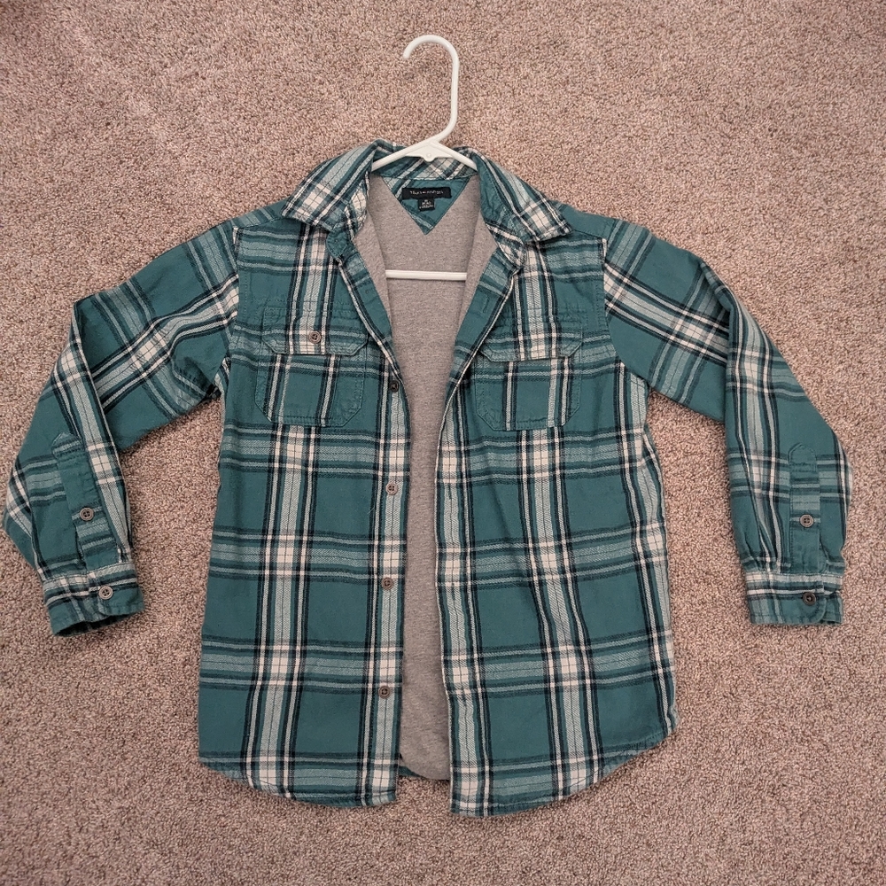 Boys Tommy Hilfiger lined flannel